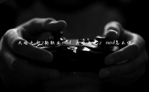 火炬之光2新职业mod 火炬之光2 mod怎么使用