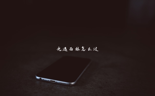 光遇雨林怎么过