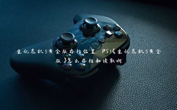 生化危机5黄金版存档位置 PS3《生化危机5黄金版》怎么存档和读取啊