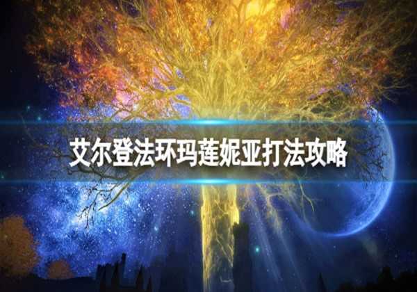 艾尔登法环玛莲妮亚二阶段打法攻略