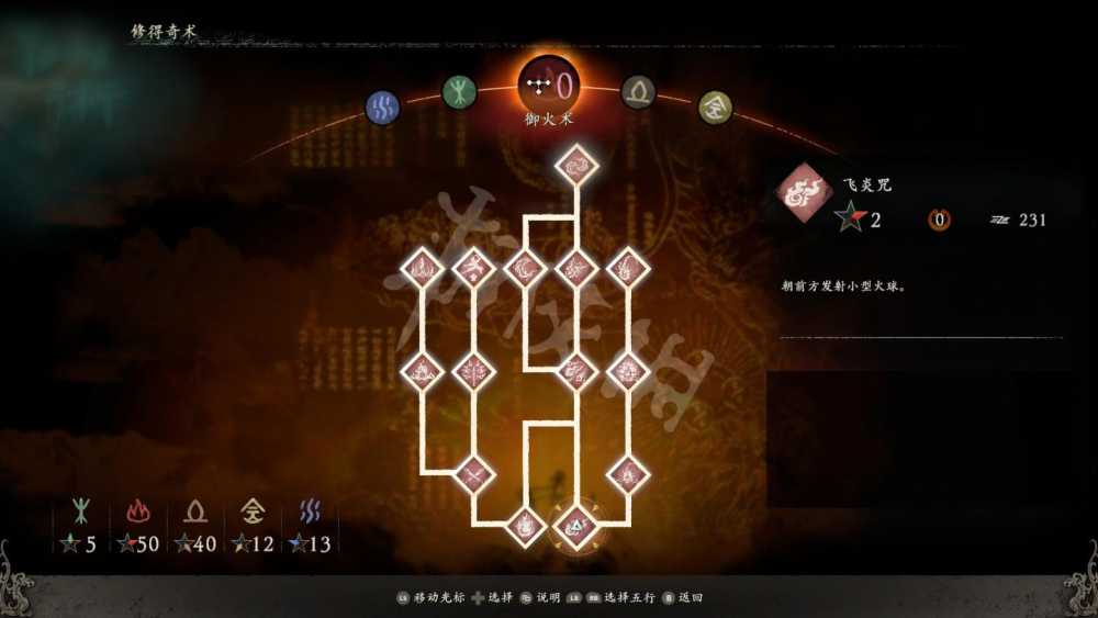 《卧龙苍天陨落》御火术功能介绍 御火术有几种？