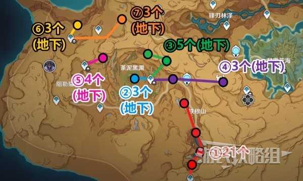 《原神》3.6悼灵花收集路线 卡维突破材料位置及获取步骤详解